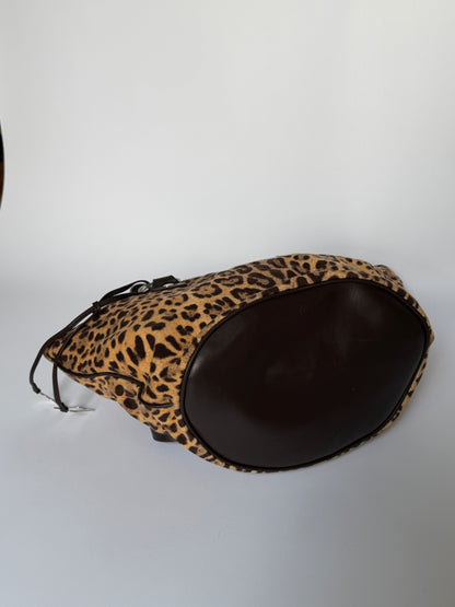 Dolce & Gabbana Leopard Terry Tote