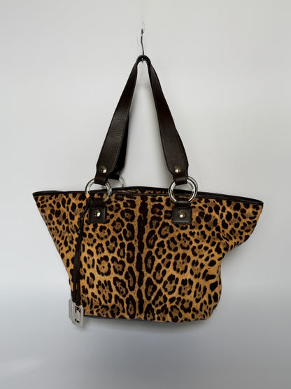 Dolce & Gabbana Leopard Terry Tote