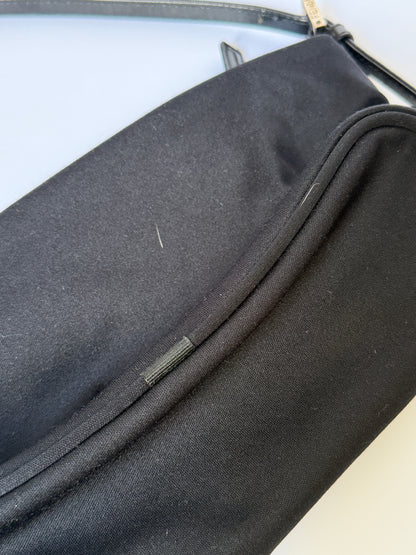 Fendi Black Nylon Mini Shoulder Bag