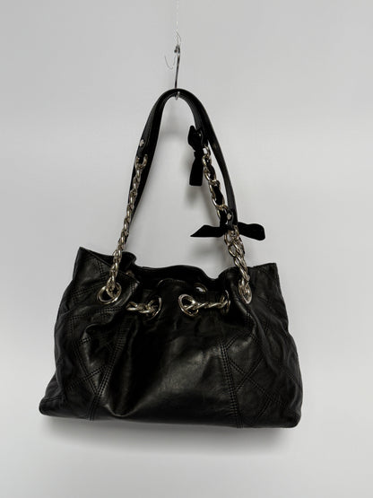 Leather Chain Handle Bag