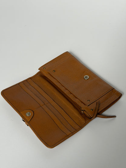 Chloe Paddington Wallet — Cognac