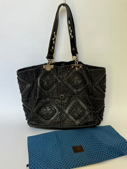French Artisan Patchwork Leather Tote