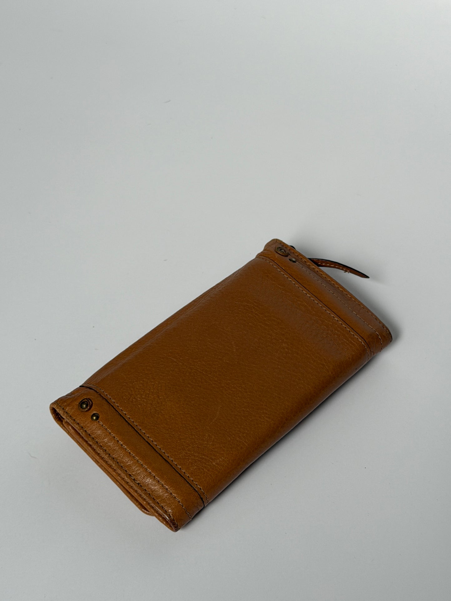 Chloe Paddington Wallet — Cognac