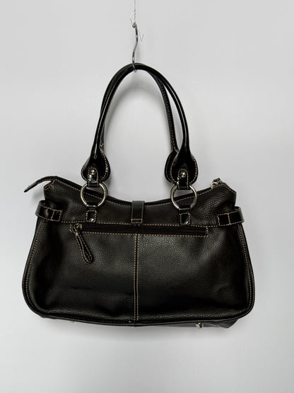 Y2K Double Pocket Calf Hair Bag