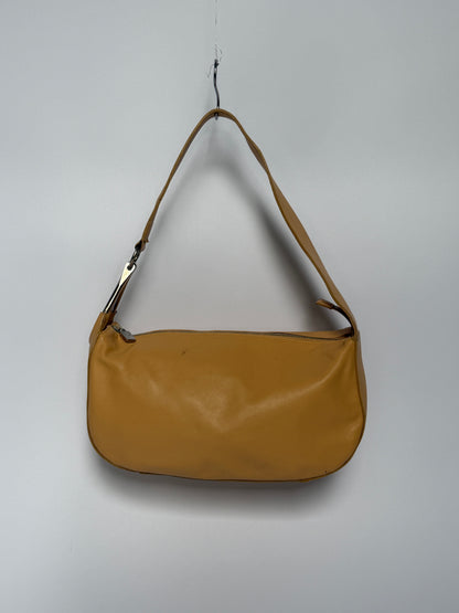 90s Furla Sculptural Hardware Shoulder Bag