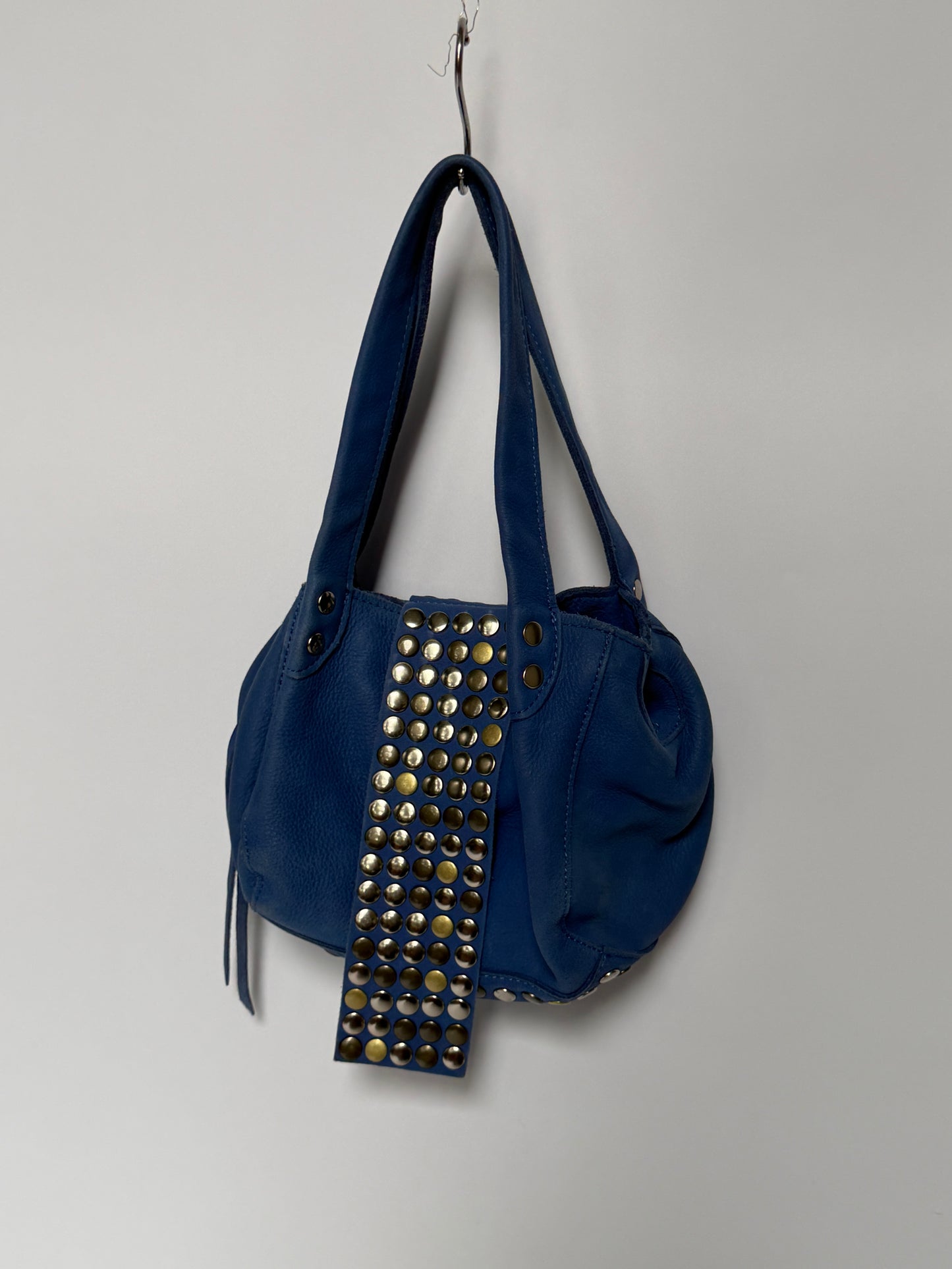 Vintage Cobalt Studded Mini Bag