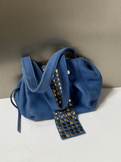 Vintage Cobalt Studded Mini Bag