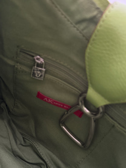 Vintage Lime Shoulder Bag