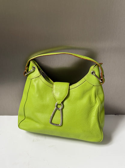 Vintage Lime Shoulder Bag