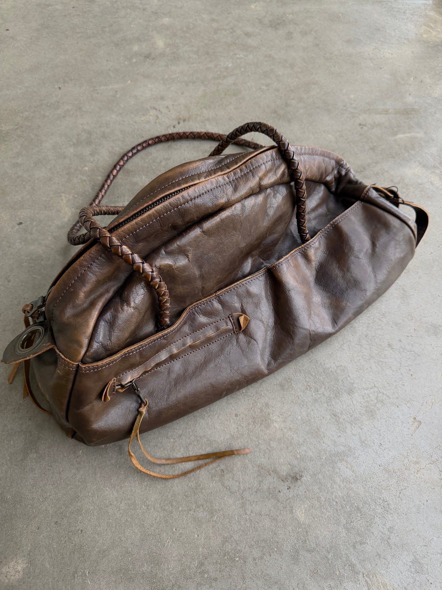 AlfredBANNISTER Patina Leather Shoulder Bag