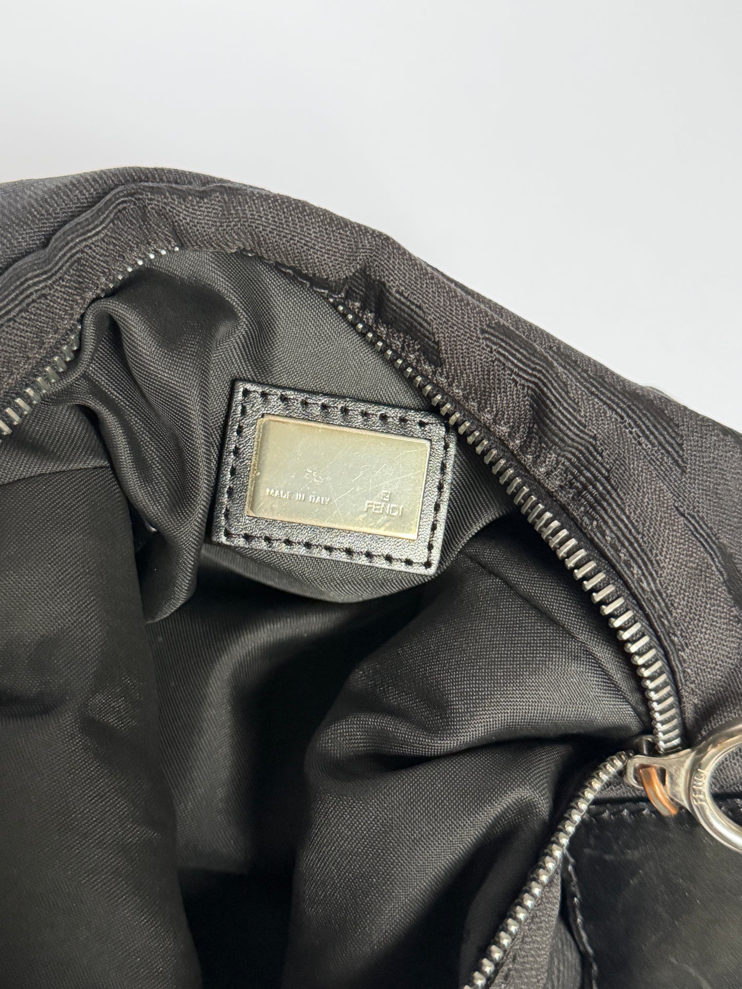 Rare Archive Fendi Zebra Oyster Nylon Bag