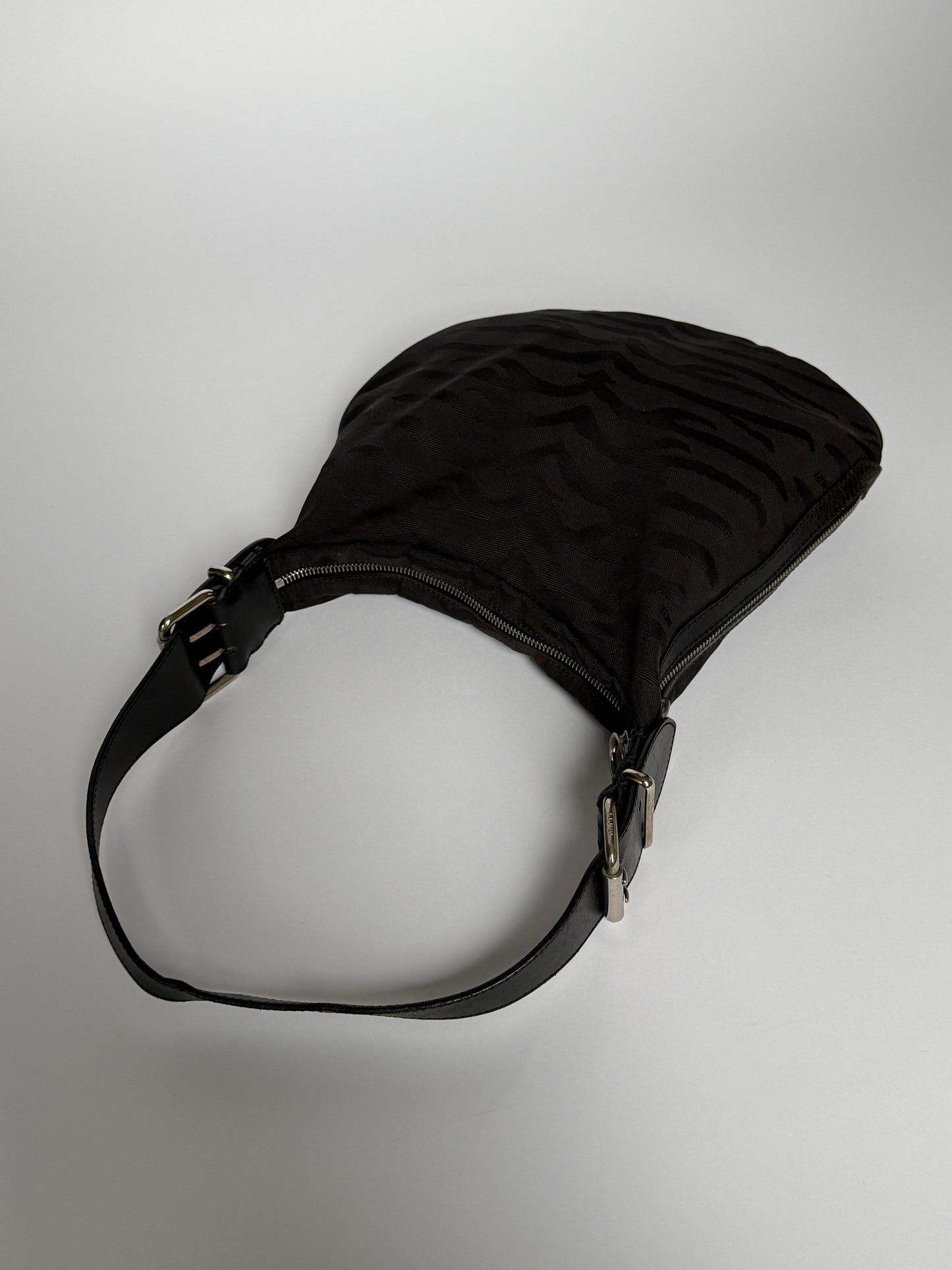Rare Archive Fendi Zebra Oyster Nylon Bag