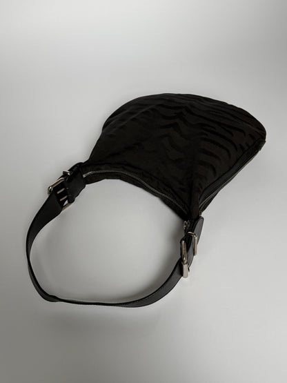 Rare Archive Fendi Zebra Oyster Nylon Bag