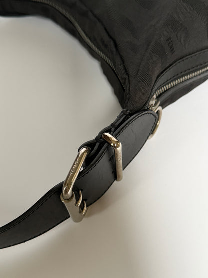 Rare Archive Fendi Zebra Oyster Nylon Bag