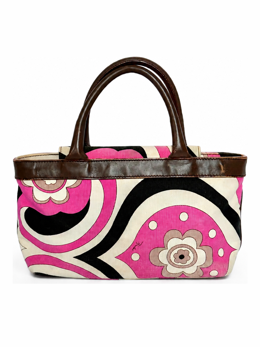 Pucci Canvas Handbag